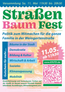 Mehr über den Artikel erfahren Programm – Straßen-Baum-Fest