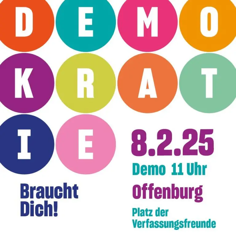 Mehr über den Artikel erfahren DEMO: Demokratie braucht dich