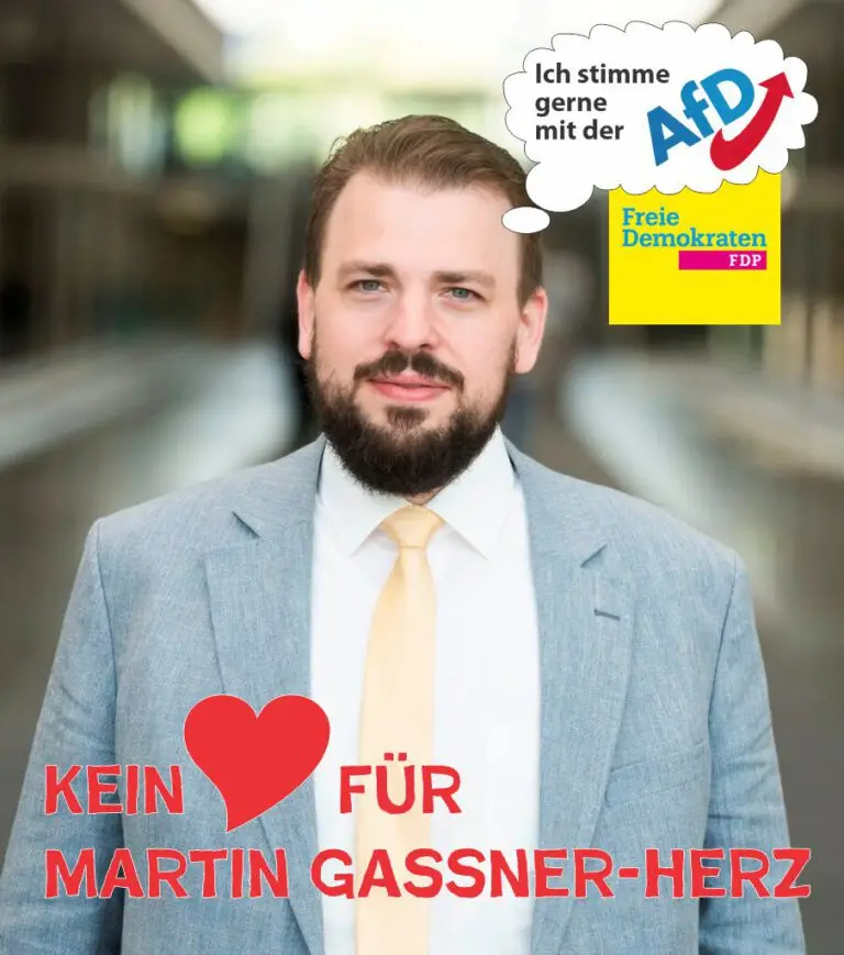 Mehr über den Artikel erfahren Lieber Martin Gassner-Herz, bleib der Demokratie-Demo bitte fern!