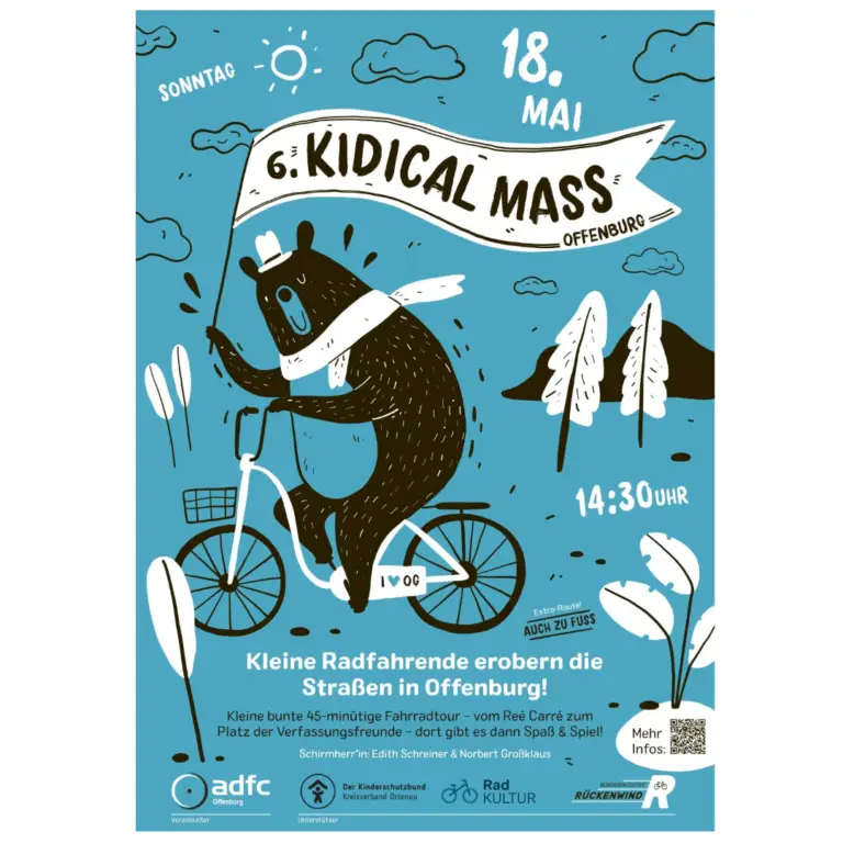 Mehr über den Artikel erfahren Kidical Mass – Straßen sind für alle da