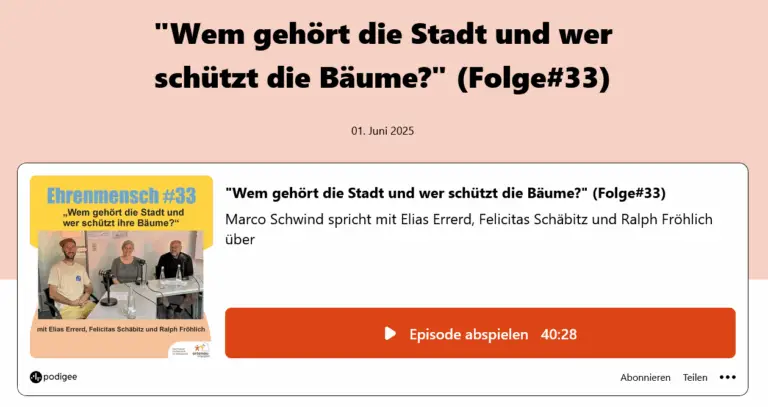 Mehr über den Artikel erfahren 🎧 Jetzt reinhören: KfUTD im Ehrenmensch-Podcast!