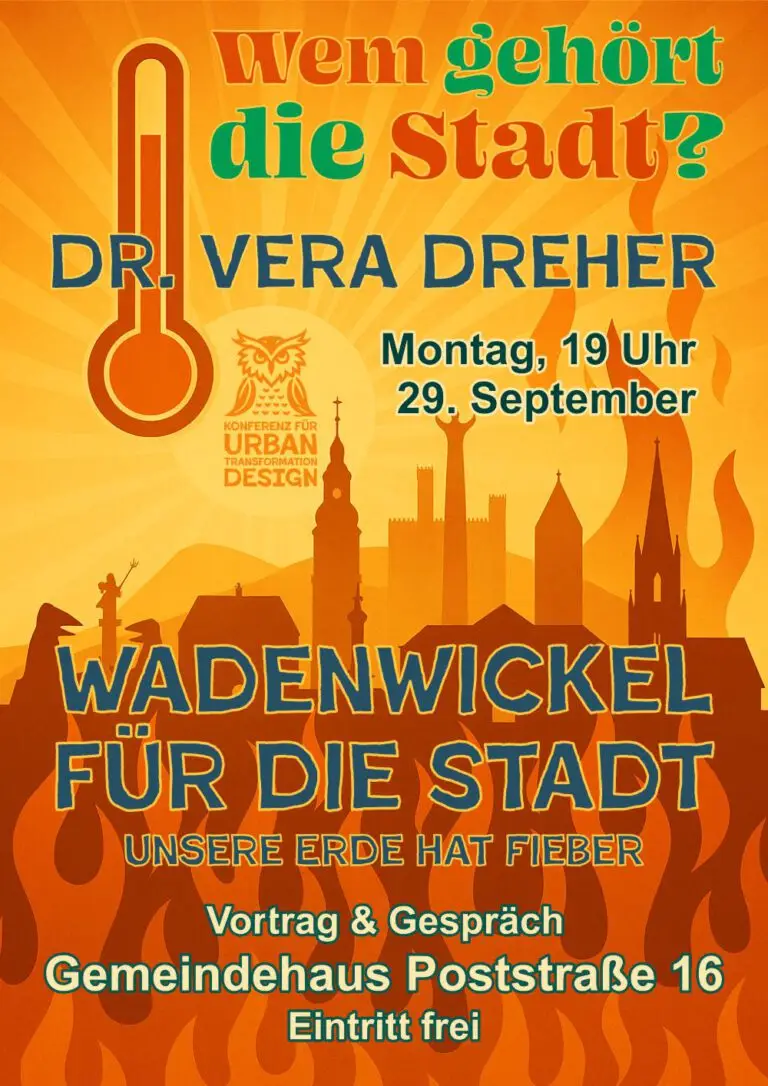 Mehr über den Artikel erfahren Wadenwickel für die Stadt – Unsere Erde hat Fieber