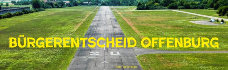 Mehr über den Artikel erfahren Bürgerentscheid Offenburg – eine zweite Perspektive