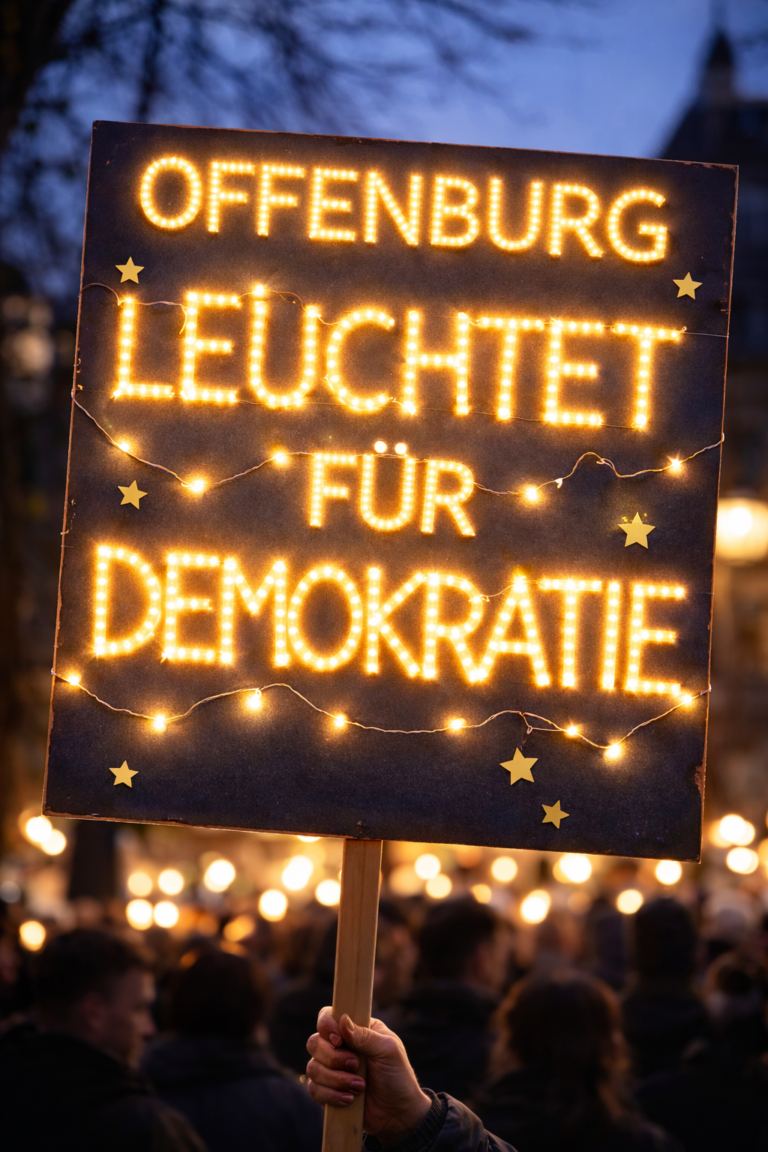 Mehr über den Artikel erfahren Mach dein Licht sichtbar – Bastelanleitung fürs Leucht-Plakat