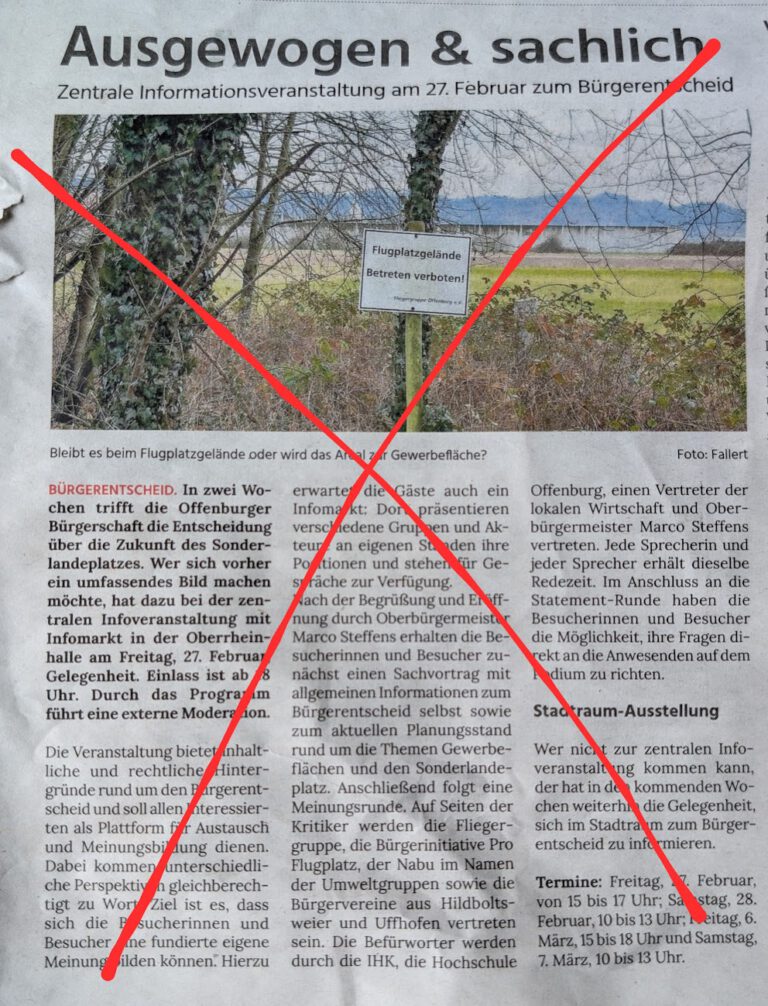 Mehr über den Artikel erfahren Ausgewogen & sachlich?