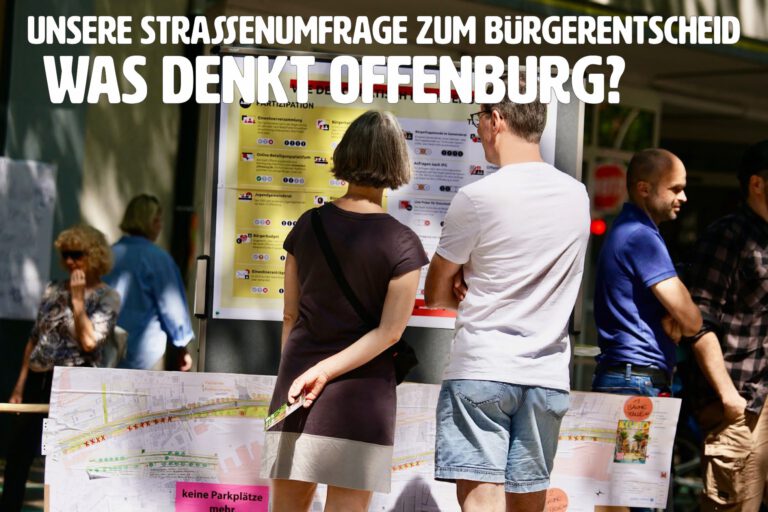 Mehr über den Artikel erfahren Straßenumfrage zum Bürgerentscheid: Viele skeptisch – aber ein Viertel noch unentschieden