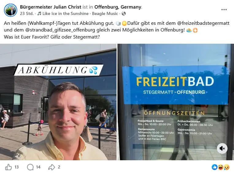 Mehr über den Artikel erfahren Das Foto vor dem Bad reicht nicht – warum wir Julian Christ an seinem Handeln messen müssen