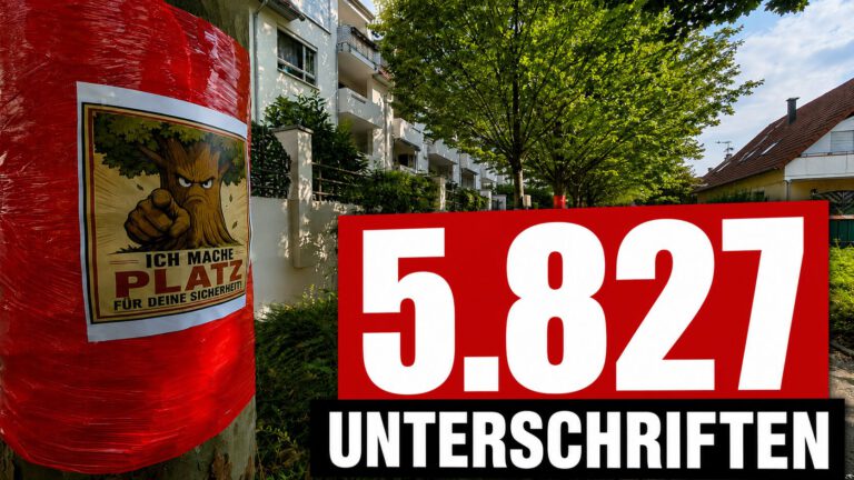 Mehr über den Artikel erfahren Die Versicherung fordert keine Fällung – 5.800 Menschen verlangen jetzt Transparenz