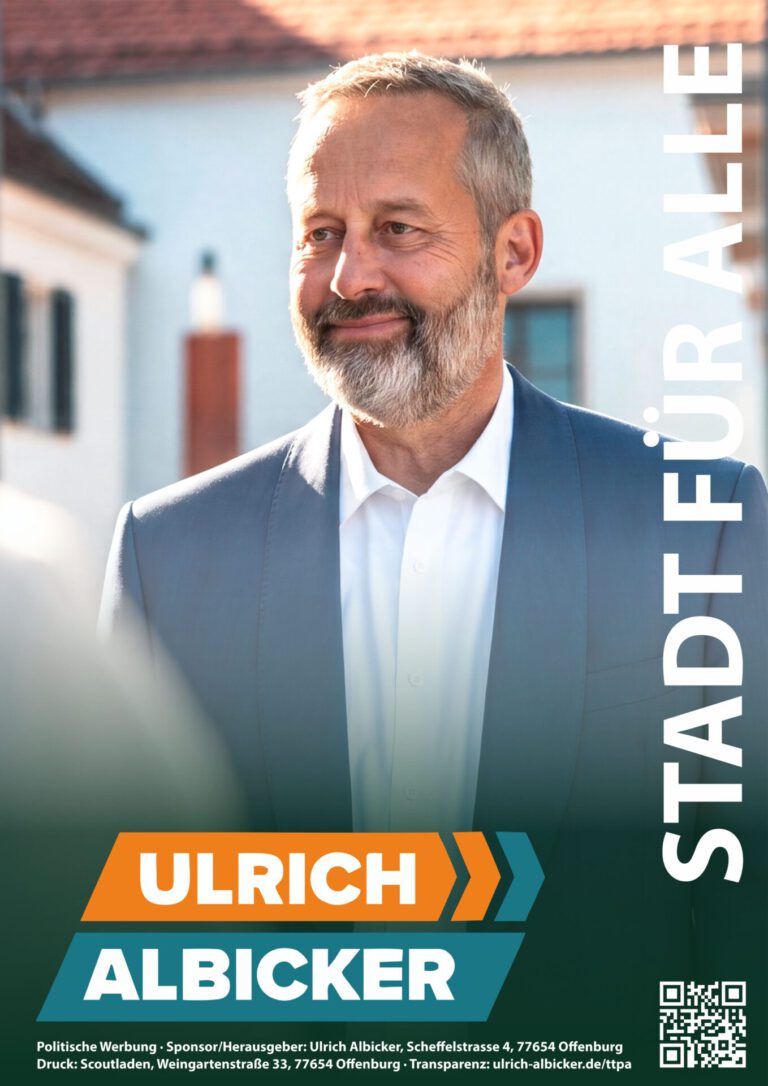 Mehr über den Artikel erfahren Zwei Plakate, eine Botschaft: Uli und seine Idee einer Stadt für alle