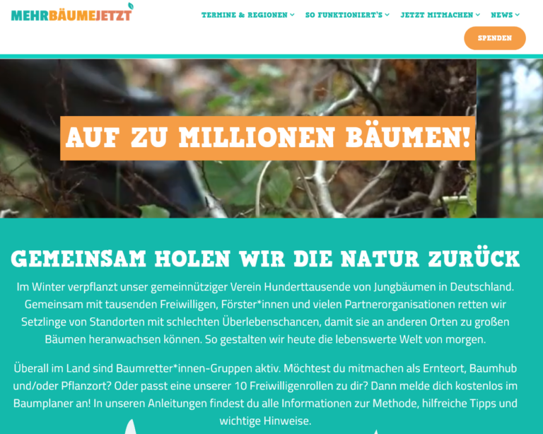 Mehr über den Artikel erfahren Mehr Bäume jetzt: Aus Wildlingen werden Zukunftsbäume