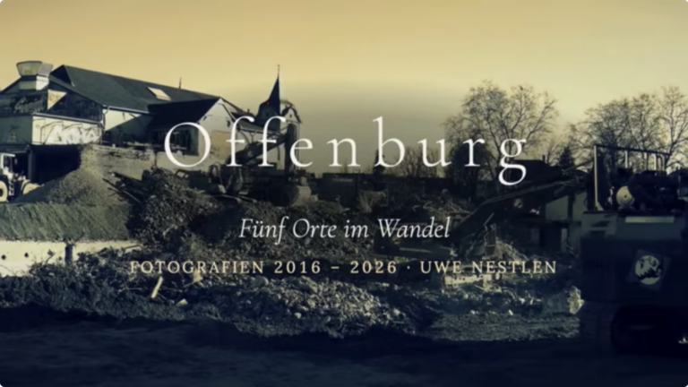 Mehr über den Artikel erfahren Offenburg: Uwe Nestlens Film über eine Stadt im Wandel