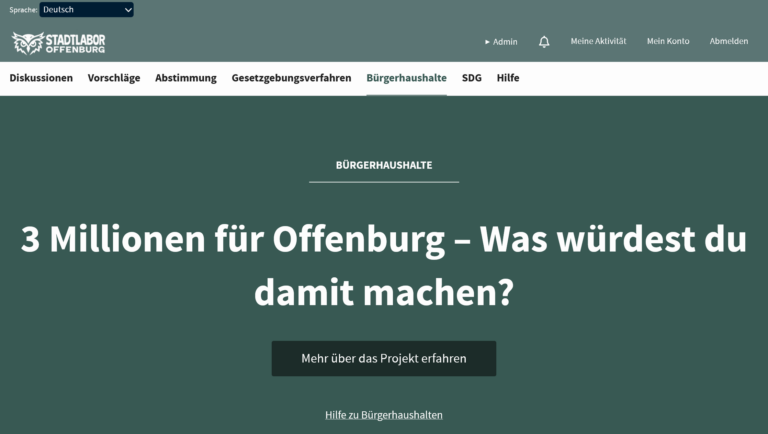 Mehr über den Artikel erfahren Drei Millionen für Offenburg. Warum entscheidet eigentlich nicht ihr?